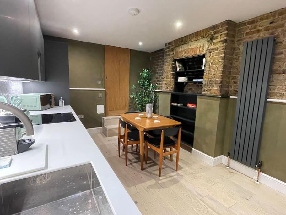 Ferienwohnung Exposed Brick Flat Finsbury Park London Exterior foto